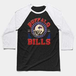 demon skull buffalo bills Baseball T-Shirt
